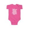 ✊💜 Women’s Rights Are Human Rights Baby Bodysuit – Tiny Size, Big Message
