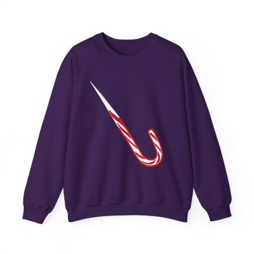 🍭🔪 Candy Cane Shiv Unisex Sweatshirt – Sweet, Sharp & Seriously Festive - Image 14