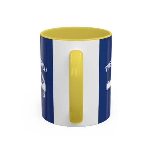 ☕ This Is Not A Drill Color Accent Mug – Sip With a Side of Sarcasm - Image 23