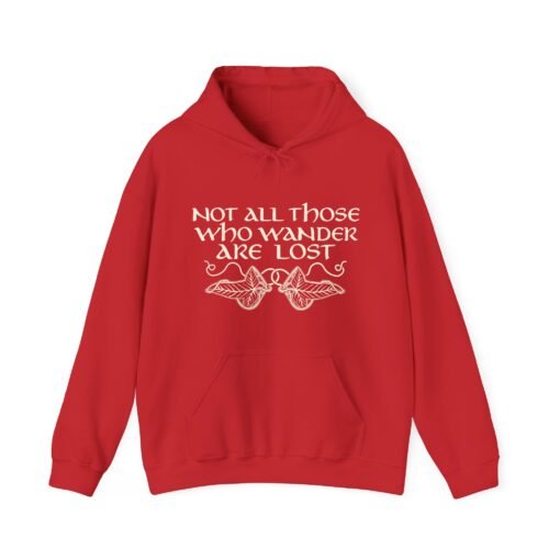🌿 Not All Those Who Wander Are Lost Unisex Hoodie – For the True Adventurer - Image 21