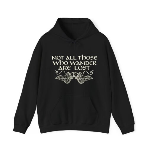 🌿 Not All Those Who Wander Are Lost Unisex Hoodie – For the True Adventurer - Image 11