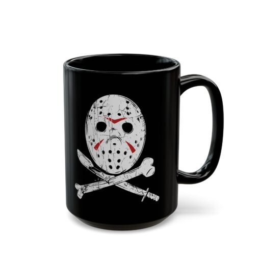 🔪☕ Camp Slasher Black Mug – Brew with a Side of Terror - Image 12