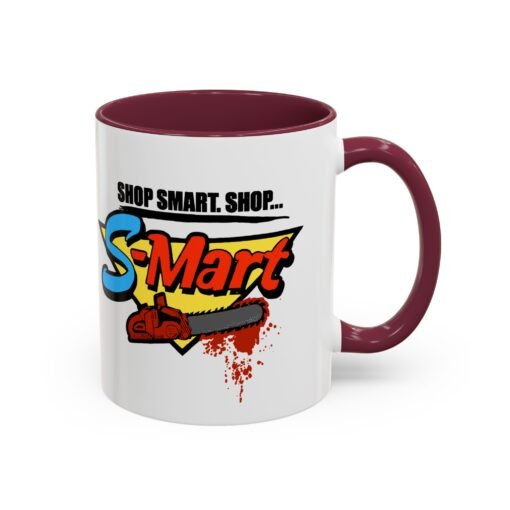 ☕️ Shop Smart... Shop S-Mart Color Accent Mug – Groovy Sips Start Here - Image 30