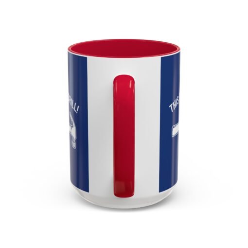 ☕ This Is Not A Drill Color Accent Mug – Sip With a Side of Sarcasm - Image 43