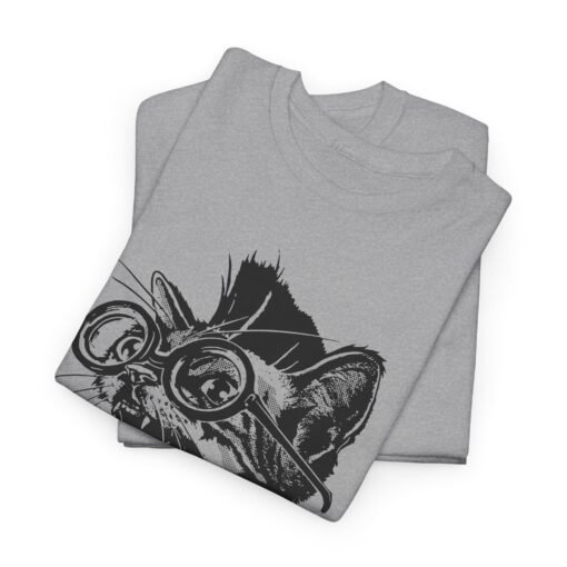 😼🎸 Punk Rock Cat Unisex T-Shirt – Feline With Attitude - Image 3