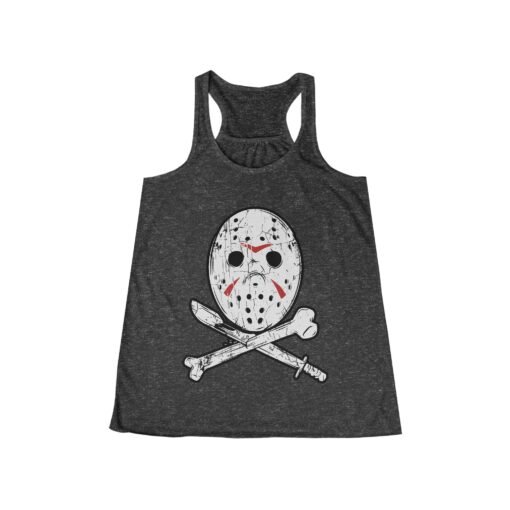 🏕️🔪 Camp Slasher Women’s Flowy Racerback Tank – Killer Style, Light & Easy - Image 7