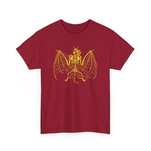 🦇🕸️ Bone-Winged Bat Unisex T-Shirt – Webbed in Darkness - Image 19