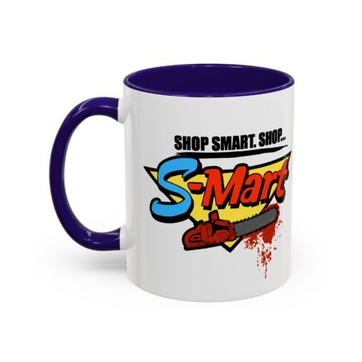 ☕️ Shop Smart... Shop S-Mart Color Accent Mug – Groovy Sips Start Here - Image 12