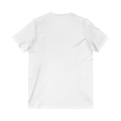 Alternative view of 🦡💛 House of Badger Unisex Cotton V-Neck T-Shirt – Loyalty, Strength, and Subtle Magic