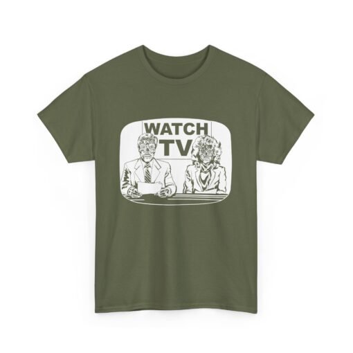 📺👽 Watch TV Unisex T-Shirt – Inspired by They Live, Powered by Paranoia - Image 12