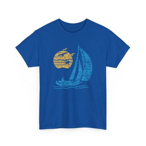 ⛵🌞 Retro Sail & Sun Unisex T-Shirt – Catch the Breeze, Keep the Vibes - Image 18