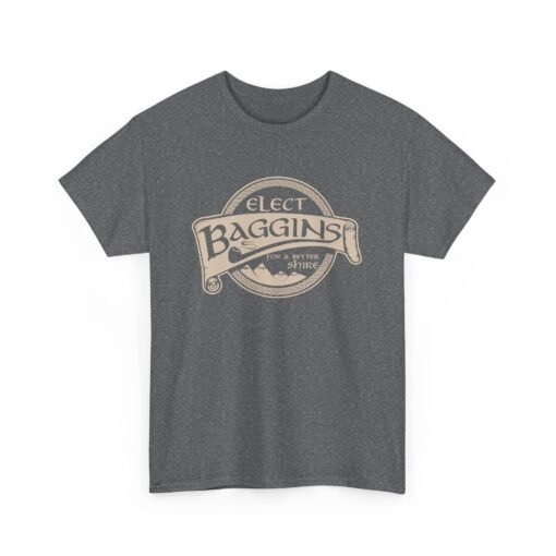 🌿 Elect Baggins for The Shire Unisex T-Shirt – Vote for Second Breakfast - Image 20