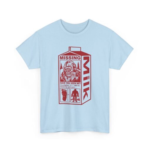 🦶🥛 Missing Bigfoot Unisex T-Shirt – Legendary Laughs in Every Sip - Image 14