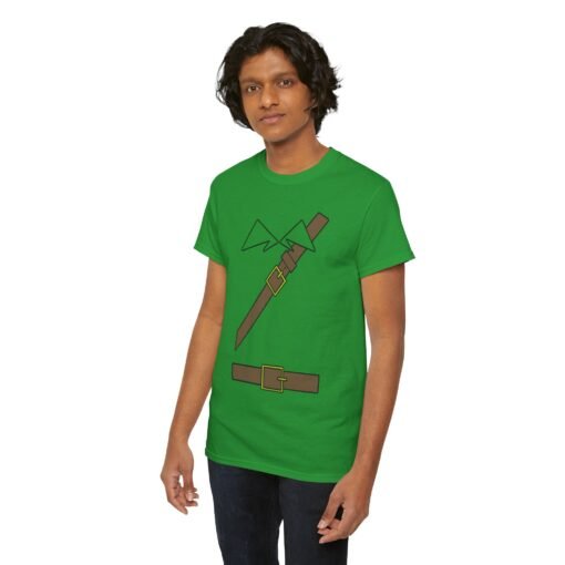 🗡️🛡️ Hero's Tunic Costume Unisex T-Shirt – Ready for Your Next Quest - Image 6