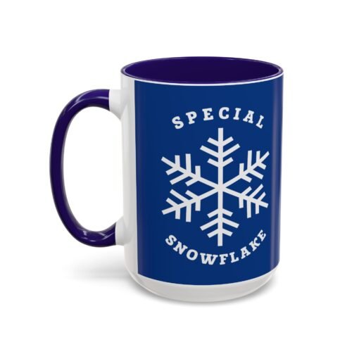 ☕ Special Snowflake Color Accent Mug – Sip with a Flurry of Sass - Image 24