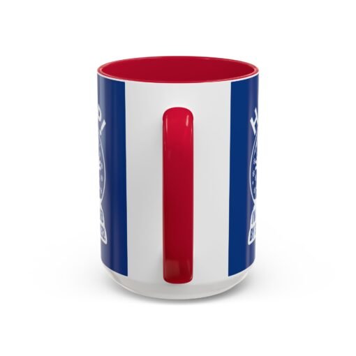 ☕❄️🎄 Help! I'm Surrounded By Snowflakes Color Accent Mug – Sip with Seasonal Sass - Image 55