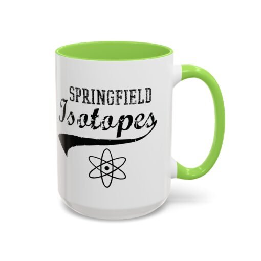 ⚾ Springfield Isotopes Accent Mug – Power Up Your Morning, Homer-Style - Image 70