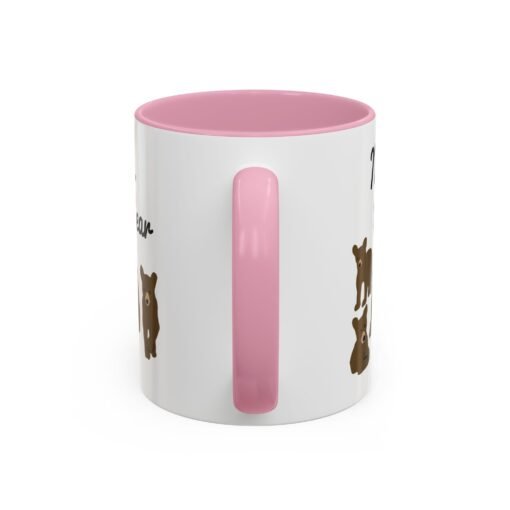 🧸 Mama Bear Color Accent Mug – Fierce Sips, Cozy Vibes - Image 4