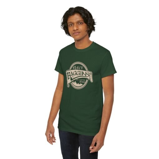 🌿 Elect Baggins for The Shire Unisex T-Shirt – Vote for Second Breakfast - Image 10