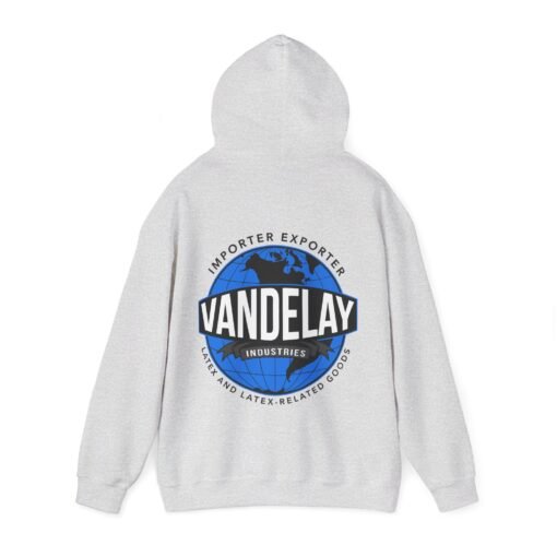 🏢 Vandelay Industries Unisex Hoodie – Importing. Exporting. Lounging. - Image 9