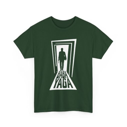 🖤🔫 Baba Yaga Unisex T-Shirt – The Shadow That Brings Fear - Image 14