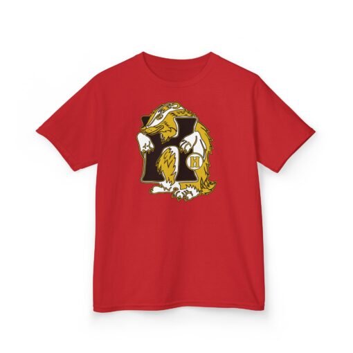 🦡💛 House of Badger Kids’ Cotton T-Shirt – Brave Hearts, Kind Souls - Image 18