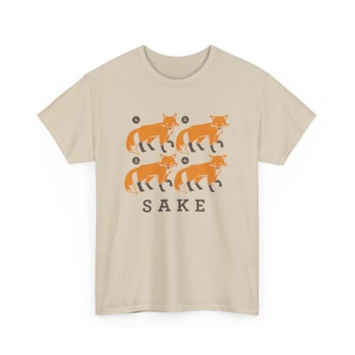 🦊🍶 Four Fox Sake Unisex T-Shirt – Clever, Cute, and a Little Bit Saucy - Image 11