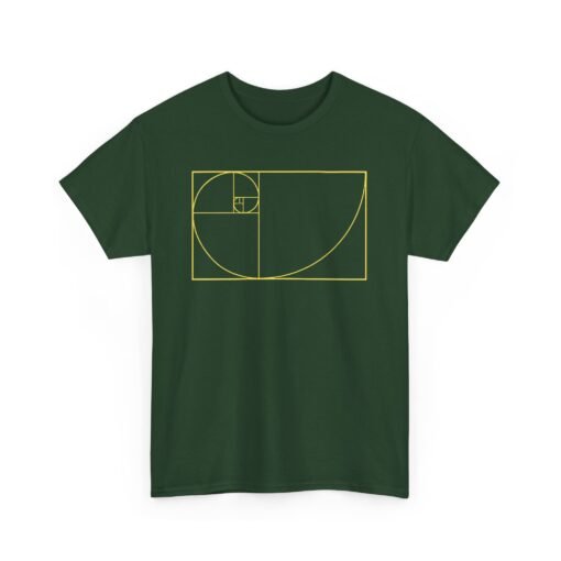 📐 Golden Ratio Spiral Unisex T-Shirt – Where Math Meets Aesthetic - Image 14
