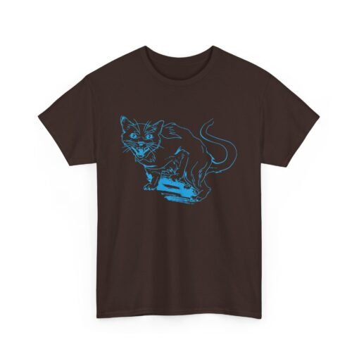 🐾🖤 Hissing Black Cat Unisex T-Shirt – Fierce, Feline, and Full of Attitude - Image 11