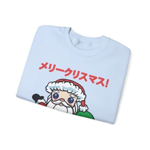 🎄 Kawaii Santa Unisex Sweatshirt – メリークリスマス, Cutified - Image 3