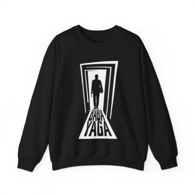 🖤🔫 Baba Yaga Unisex Sweatshirt – Fear the Shadow