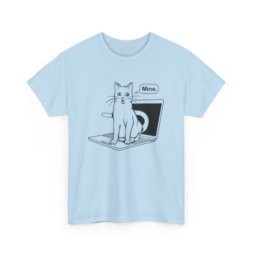 🐱💻 Cat on Laptop Unisex T-Shirt – Productivity? Never Heard of It. - Image 19