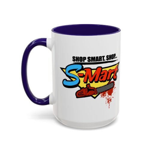 ☕️ Shop Smart... Shop S-Mart Color Accent Mug – Groovy Sips Start Here - Image 56