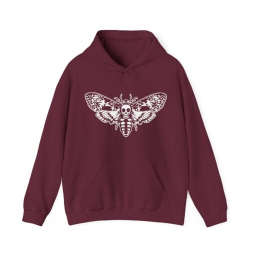 🦋💀 Death's Head Moth Unisex Hoodie – Bold. Mysterious. Unmistakably Cool. - Image 17