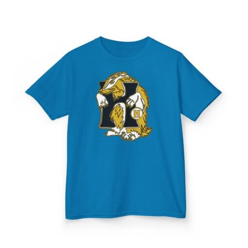 🦡💛 House of Badger Kids’ Cotton T-Shirt – Brave Hearts, Kind Souls - Image 12