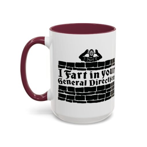 💨 I Fart in Your General Direction Accent Mug – Sip with a Side of Sarcasm - Image 76