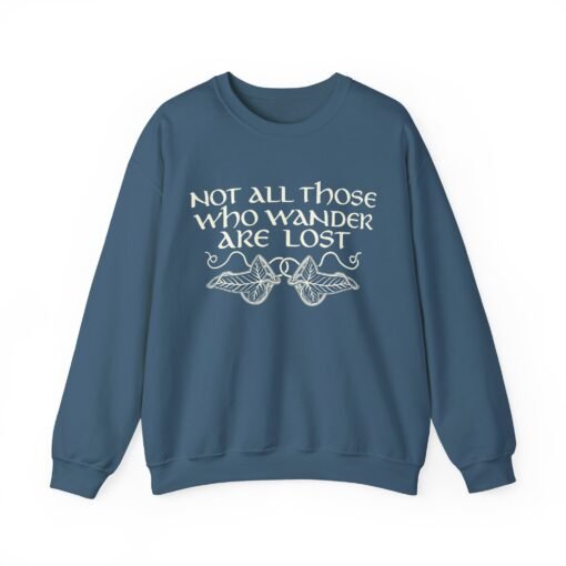 🌿 Not All Those Who Wander Are Lost Unisex Sweatshirt – Wander with Purpose - Image 20