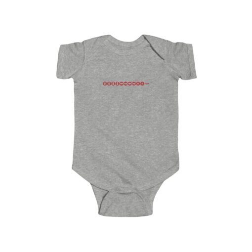 🎮🍼 Contra Code Baby Bodysuit – Up Up Cuteness! - Image 4
