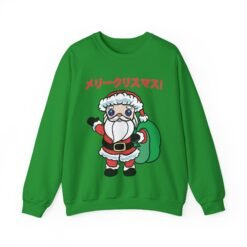 🎄 Kawaii Santa Unisex Sweatshirt – メリークリスマス, Cutified - Image 14