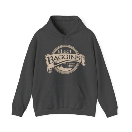 🌿 Elect Baggins for The Shire Unisex Hoodie – Cozy Gear for Campaigning Hobbits - Image 12
