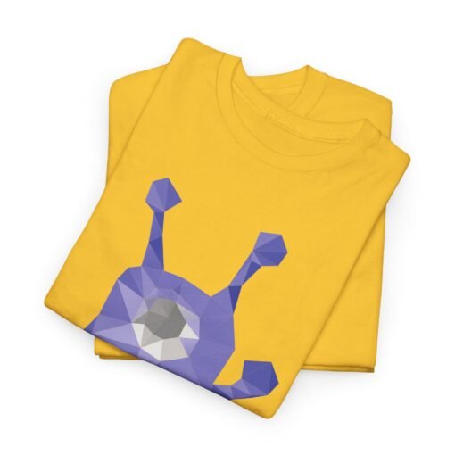 👽💜 One-Eyed Wonder Unisex T-Shirt – Cute, Cosmic, and Just a Little Weird - Image 3