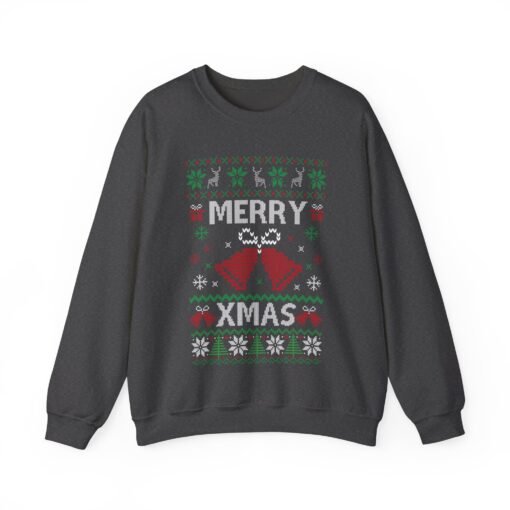 🔔🎅 Merry XMAS Unisex Sweatshirt – Ring in the Season with Style - Image 9