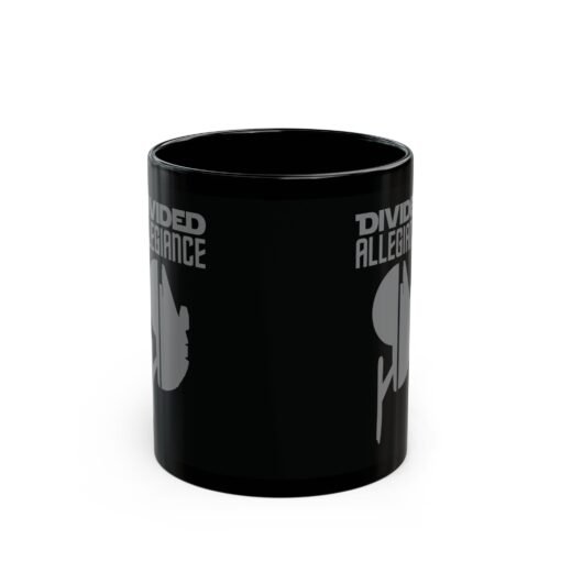🚀🛸 Divided Allegiance Black Mug – One Mug, Two Galaxies - Image 3
