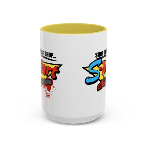 ☕️ Shop Smart... Shop S-Mart Color Accent Mug – Groovy Sips Start Here - Image 89