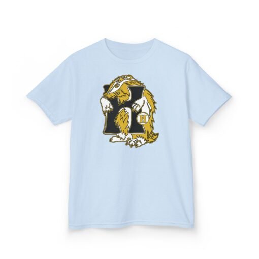 🦡💛 House of Badger Kids’ Cotton T-Shirt – Brave Hearts, Kind Souls - Image 7