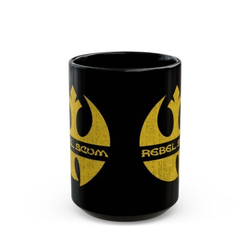 ⚔️ Rebel Scum Black Mug – Wu-Tang Style, Galactic Attitude - Image 8
