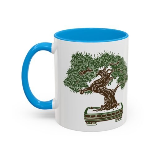 🌳 Bonsai Tree Accent Mug – Sip in Stillness - Image 24