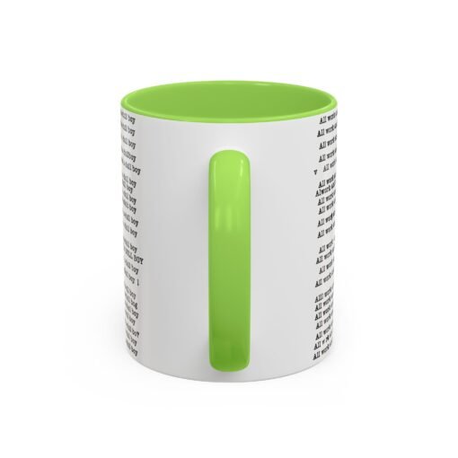 ☕ All Work and No Play Color Accent Mug – A Sip of Madness - Image 31