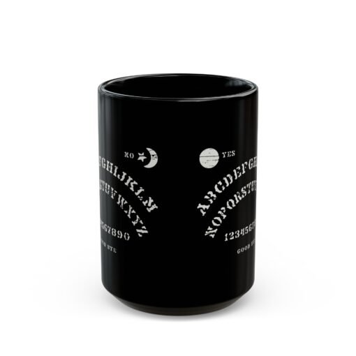 ☕🔮 Ouija Board Black Mug – Sip with a Spirit of Mystery - Image 7