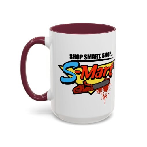 ☕️ Shop Smart... Shop S-Mart Color Accent Mug – Groovy Sips Start Here - Image 76